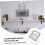 Dishwasher Cutlery Basket Multipurpose Drainer For Kitchen Silverware Storage Compatible With Most Dishwashers 3