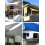 Toldo de proteção solar resistente para uso externo, modelo triangular cáqui (3 m x 3 m), à prova de vento e resistente a rasgos. 7