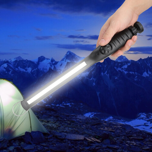 Rechargeable COB Work Light with 360Swivel, Magnetic Base LED Task Light Featuring Adjustable Brightness and Long Lasting Energy Efficient Design 2