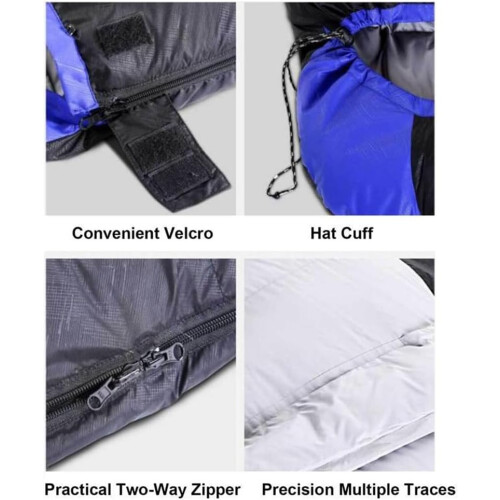 Electric Heated Sleeping Bag USB Powered Machine Washable Down Cotton Pad Camping Heating Pad Ref: 3325 1