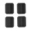 4Pcs Stuhl Caster Befestigung Pad Gummi 9