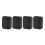 4Pcs Stuhl Caster Befestigung Pad Gummi 7