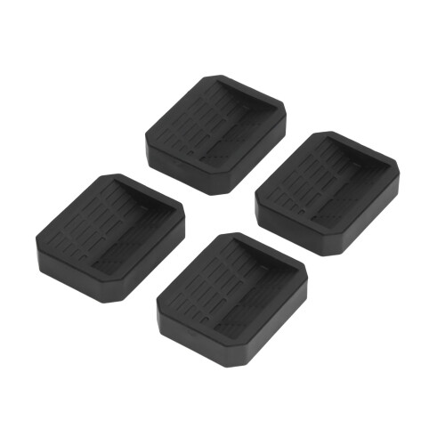 4Pcs Stuhl Caster Befestigung Pad Gummi 1