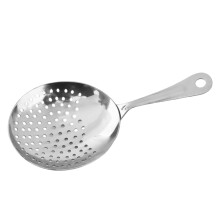 Cocktail Strainer Stainless Steel Bartender Sieve Professional Drink Sieve For Beverage Preparation Shaker Mixing Glass