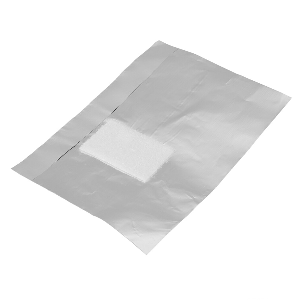 Professional Nail Art Aluminium Foil Wraps 100Pcs Gel Removal Soak Off Packs