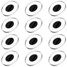 12Pcs Transparent Lens Protector Light Cover for Glasses