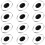 12Pcs Transparent Lens Protector Light Cover for Glasses 1