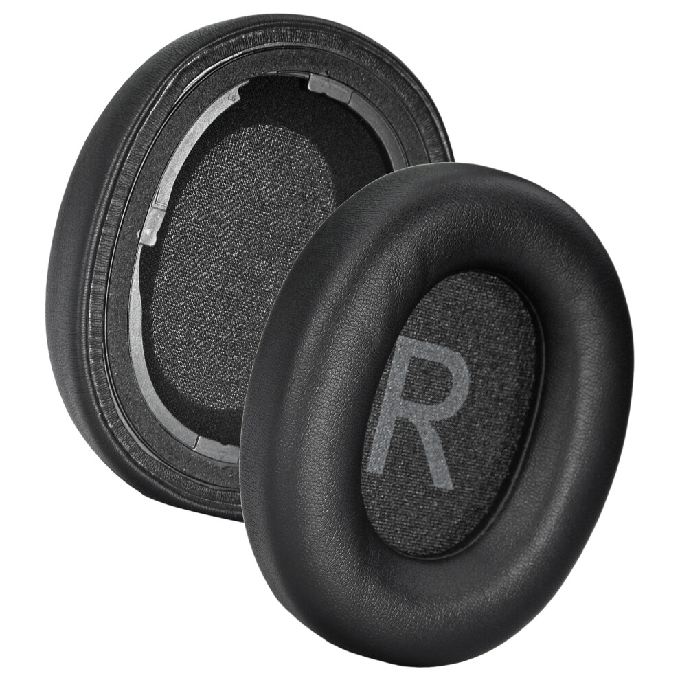 Protein Leather Ear Cushions Soft Sponge Padding For- Black 7754000543052