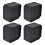 4er-Set Stuhlbein-Bodenschoner, quadratisch, 9