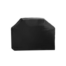 Funda para parrilla ajustable y segura, resistente a la intemperie, protección para barbacoa, cordón elástico, resistente al viento y a los rayos