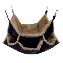 Guinea Pig Hammock 3 Tier Warm Small Animal Hammock For Ferrets Hamsters Rabbits Chinchillas Pet Nest And Play Area