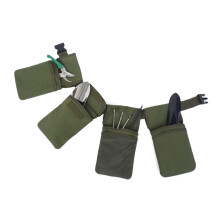 Strapazierfähiger, wasserabweisender Gartenorganizer, verstellbarer Werkzeuggürtel mit mehreren Taschen, praktische Gürtelschürze aus robustem