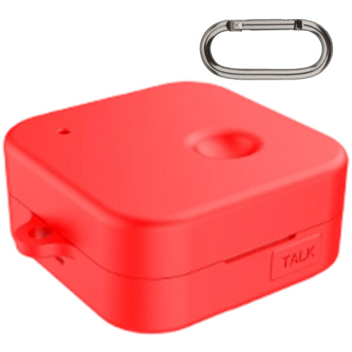 Earphone Silicone Shockproof Shell Flexible Washable Sleeve-Red
