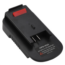 Adaptor de baterie de înaltă calitate pentru sisteme de baterii litiu de 20V, compatibil cu sculele Black Decker NiCad de 18V, convertește scule