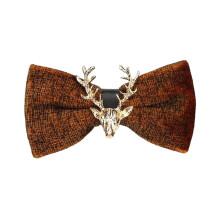 Elk Head Decor Bowknot Neckties for Students Unisex Necktie-20