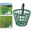 Unbreakable Golfs Basket Carrying Bucket Holder With Handle Durable Plastic Construction Practice Range Storage 2