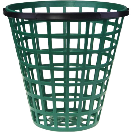 Unbreakable Golfs Basket Carrying Bucket Holder With Handle Durable Plastic Construction Practice Range Storage 2