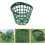 Unbreakable Golfs Basket Carrying Bucket Holder With Handle Durable Plastic Construction Practice Range Storage 5