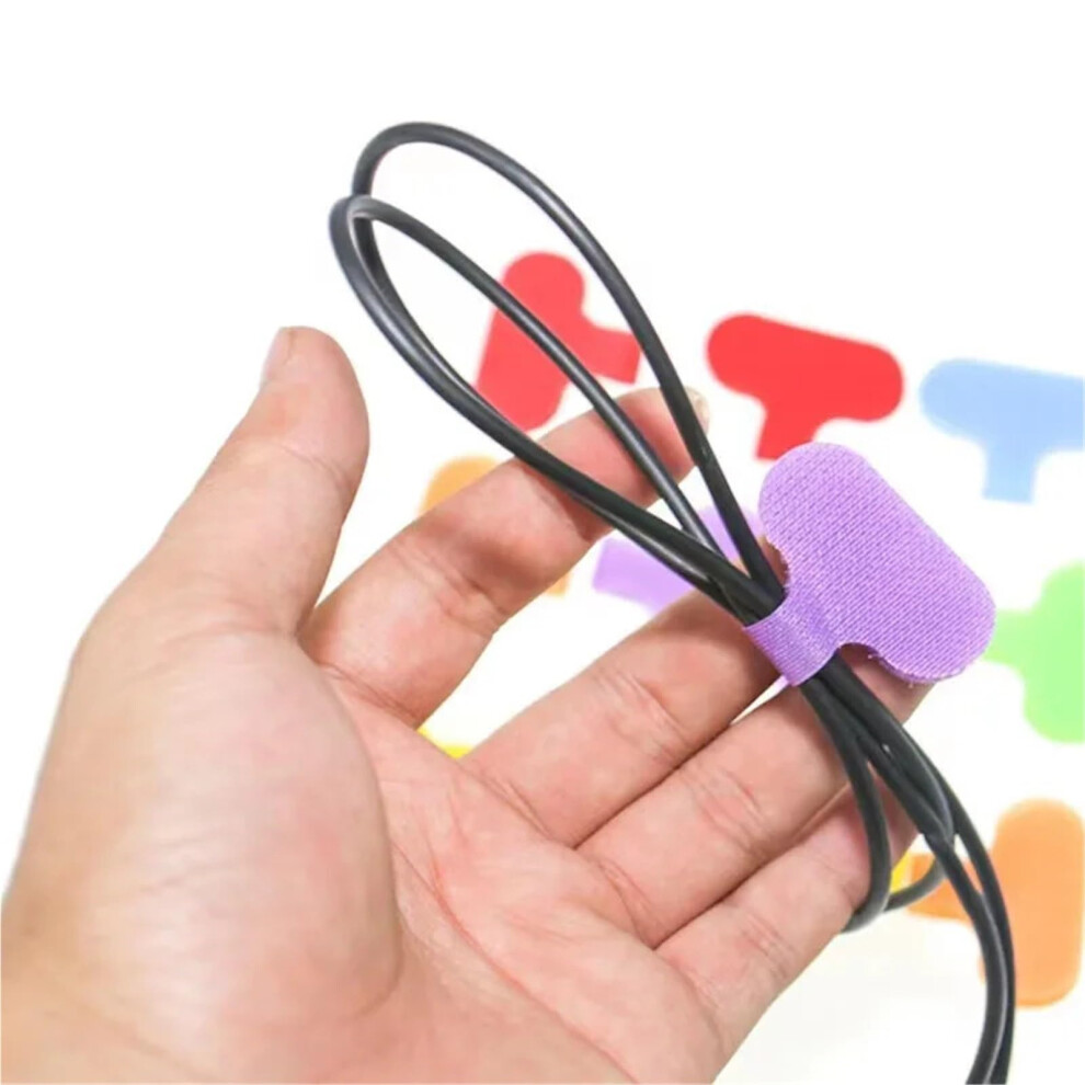 Cable Labels Ties 100 Pcs Reusable Writeon Labels For Wire Tags Office Cable Identification 9339159438534