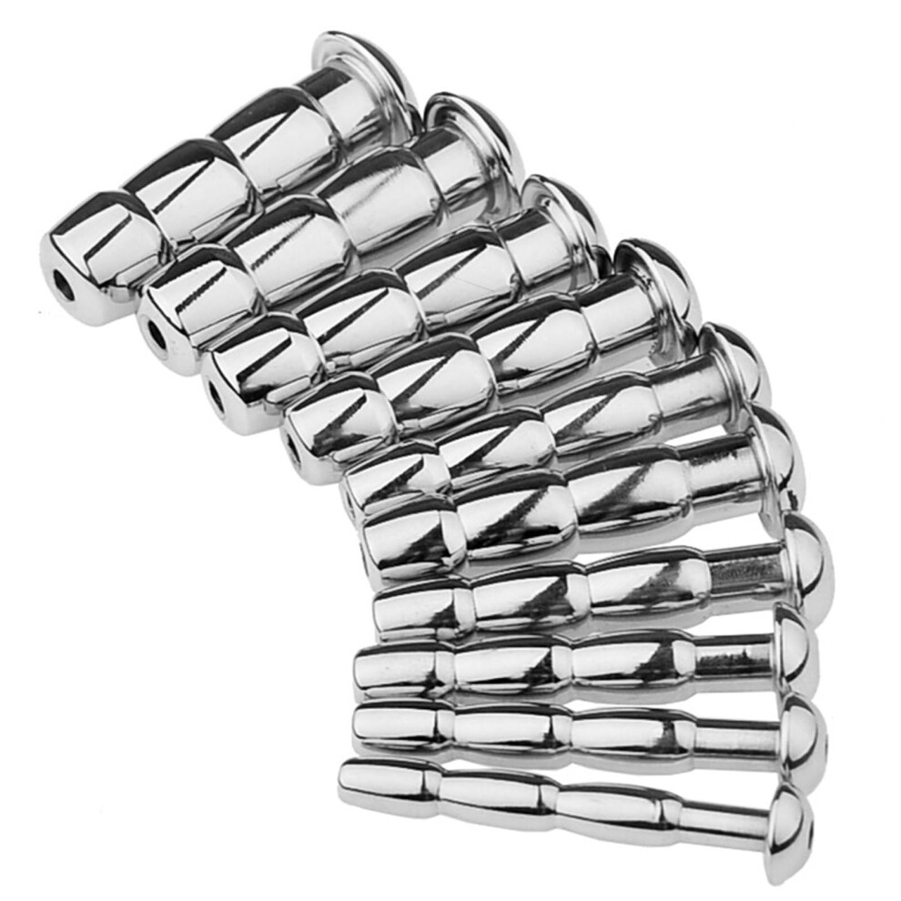 Dilator Urethra Stainless Steel 615 mm Penis Plug Prostate Massage Urethral Catheter Urethral Dilators Size 9mm