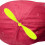 Libelle Hut Propeller Abnehmbar Für Baseballkappen 5