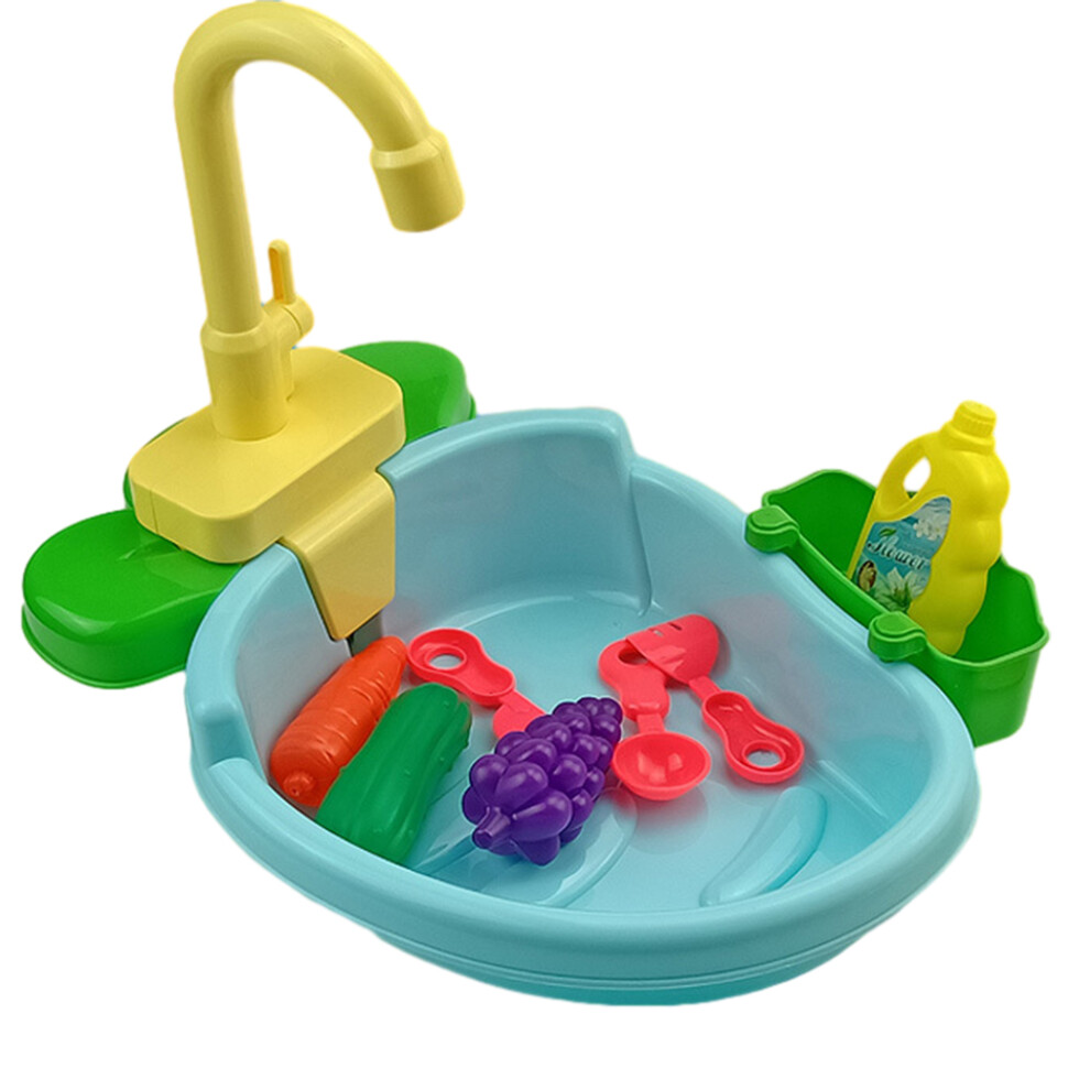 Blue (Blue) Developmental Benefits Of Pretend Role Play Dishwasher Toy Imaginative