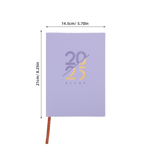Planner Book, Notatnik Domowy 2025, A5, Akademicki, Codzienny 1