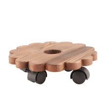 Blumentopfständer auf Rollen, UL-zertifiziertes Beleuchtungszubehör, Ersatzkabel mit Schalter, rollbarer Pflanzenhalter im Gitterdesign für Balkon