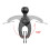 Adjustable Adhesive Phone Brackets 17mm Ball Joint Adapter For 6