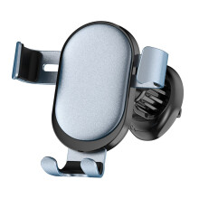 Support universel de voiture de téléphone de verrouillage-bleu