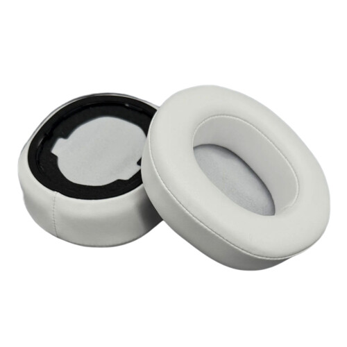 2Pcs Lambskin Earpads Ear Cushions for Dedicated Wireless-White