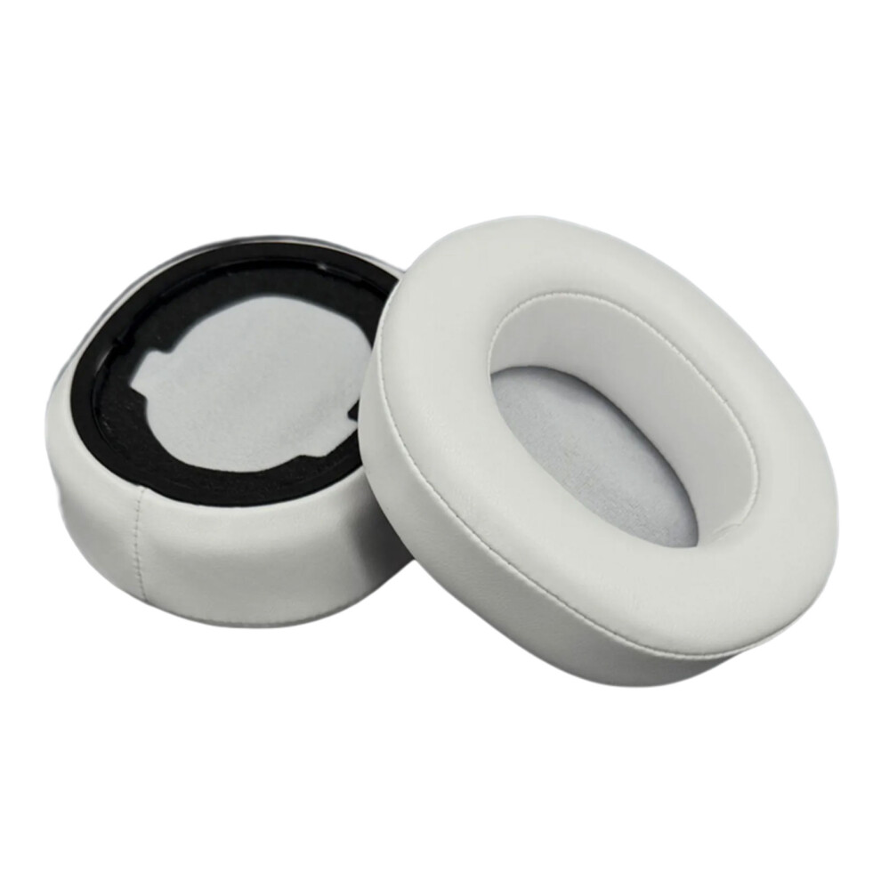 2Pcs Lambskin Earpads Ear Cushions For Dedicated Wireless- White 7696000381367