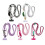 Nylon Mobile Device Lanyard Easy-White blue and gree 3