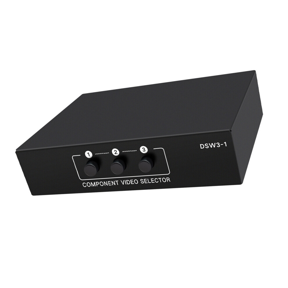 High Clear Av Selector 3Port Input Av Switcher Durability Metal 7696000389905