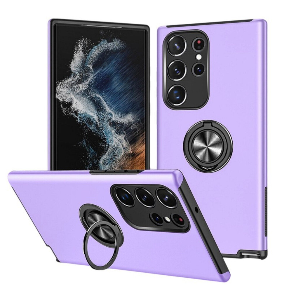 Reinforced Impact Protections Phone Case Antislip- Purple 7751000410018