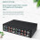 High Clear AV Selector 3Port Input AV Switcher Durability Metal 7