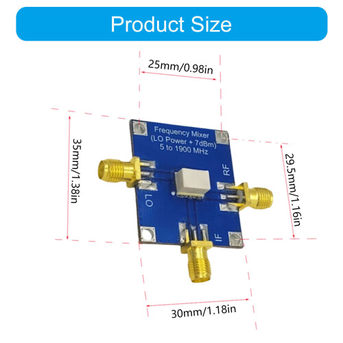 High Performances Passive Mixer Module Board PCB Communication 2
