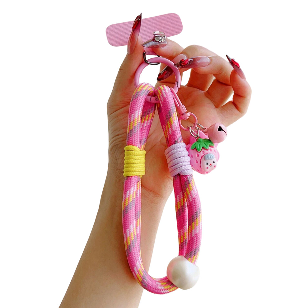 Bright Colored Mobile Lanyard With Pineapple Strawberry-No. 4 7751000410216