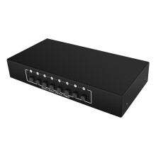 8Input 3RCA AV Switchers Box Metal Housing-8in and 1out