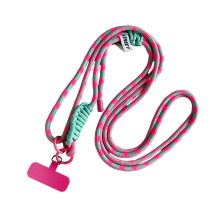 Adjustable Cell Phone Strap Fit for Hands Less-Pink green