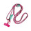 Adjustable Cell Phone Strap Fit for Hands Less-Pink green 1