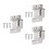 Secure Radio Microphone Brackets High Strength Steel Quick-3 1