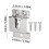Secure Radio Microphone Brackets High Strength Steel Quick-3 3