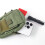 Stylish Outdoor Mobile Phone Pouch Featuring Multiple-Khaki 5