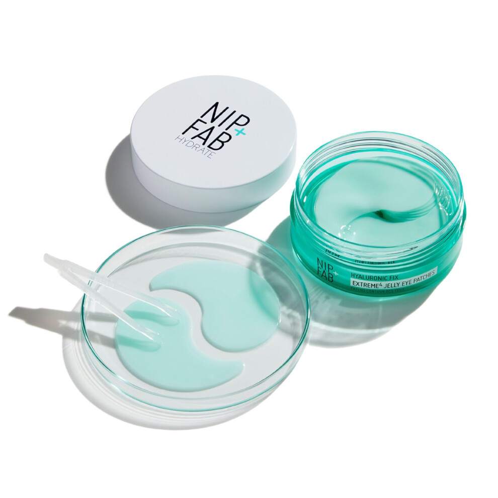 Nip+Fab Nip + Fab Jelly Eye Patches For Under Eye, Plumping And Rehydrating, Remove Signs Of Tiredness, Instantly Reduce The Appearance Of Wrinkles