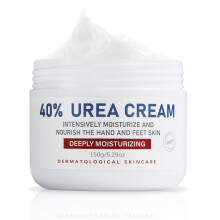 OUKEYA Urea Cream 40 Percent, Urea Foot & Hand Cream for Cracked Heels and Dry Skin, Urea Lotion for Deep Moisturizing, Callus Remover Nourishes