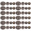 20 Sets Zinklegering Knoop Sluiting Voor Portemonnee 6