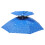 Fishing Dubbellaags Inklapbare Hoofdparaplu Accessoire 9