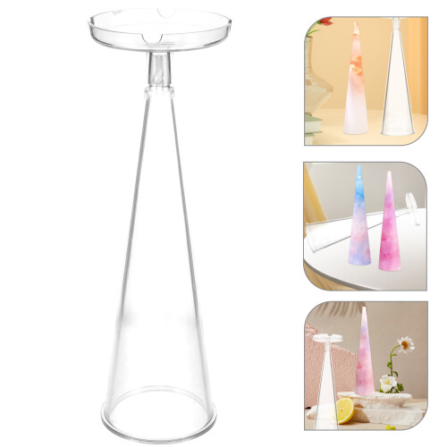 Handgemaakte Cone Kaarsvorm Plastic Aromatherapie Diy 2