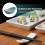 6Pcs Ceramic Chopsticks Holder Green Japanese Design Tableware Rest 7